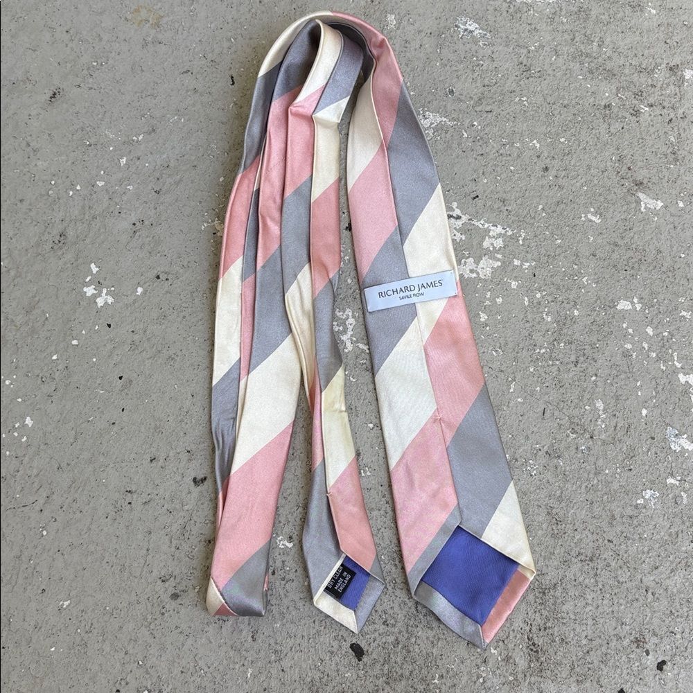 Richard James Savile Row Silk Tie View 2